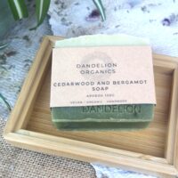 Organic Cedarwood & Bergamot Soap