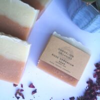 Organic Rose Geranium Soap