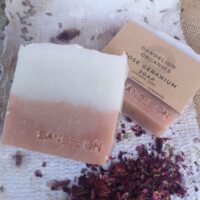 Organic Rose Geranium Soap