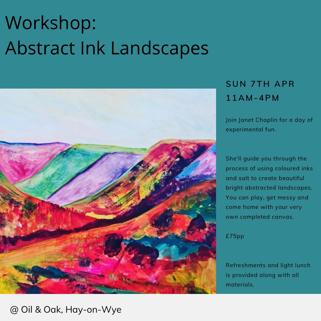 Workshop: Abstract Ink Landscapes