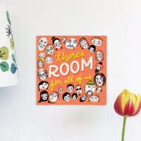 ‘There’s Room For All Of Us’ Postcard