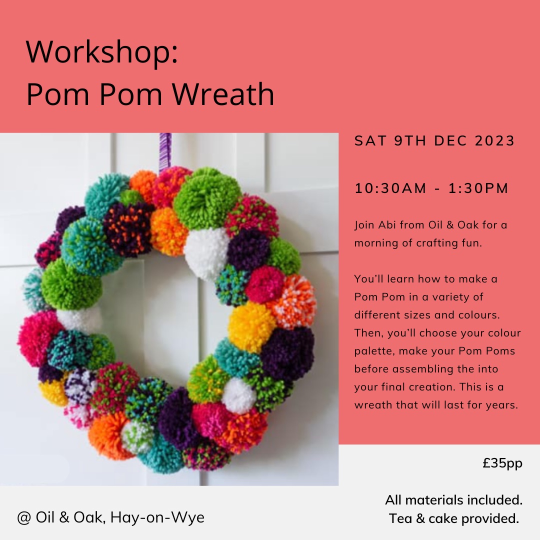 Workshop: Pom Pom Wreath