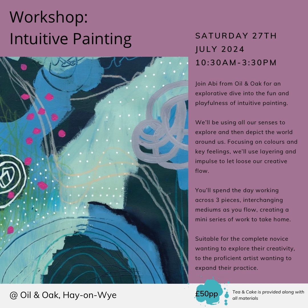 Workshop: Introduction to Intuitive Painting
